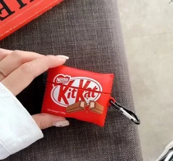Silicone Kitkat Chocolate Protective For Airpod - Image 6