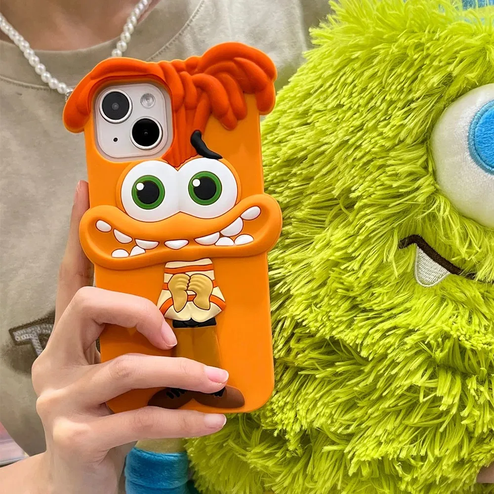 Inside Out 2 3D Stereoscopic Phone Case for IPhone