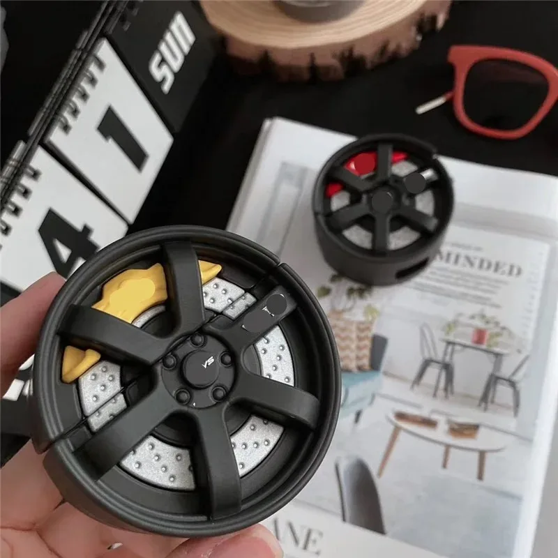 3D Car Wheel Cover for AirPods Case