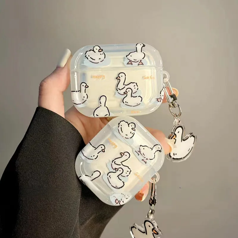 Swimming Duck Wireless Earbuds Case for AirPods