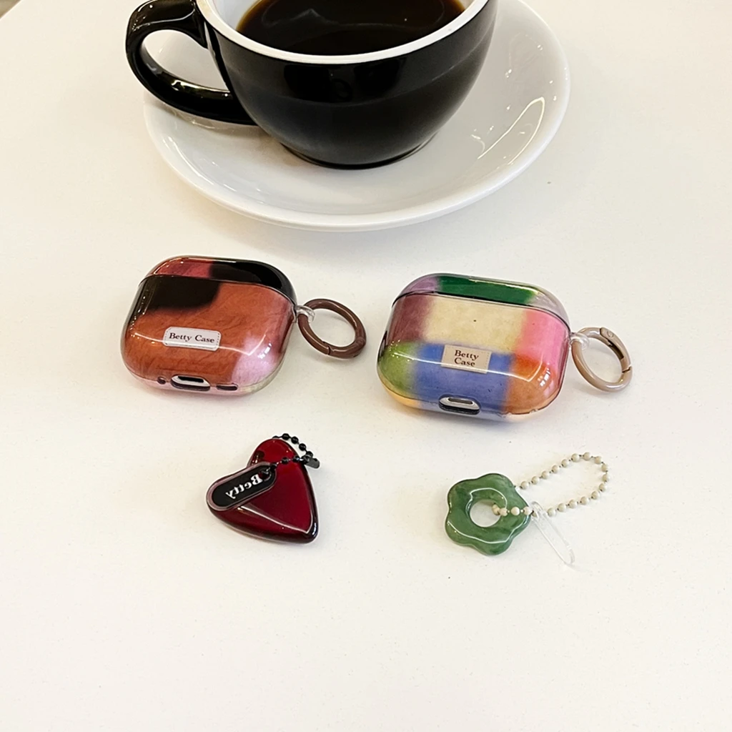 Irregular Maillard Collision Color Earphone Case for AirPods