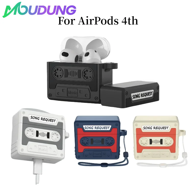 3D Retro Luxury Liquid Magnetic Tape Protective Case