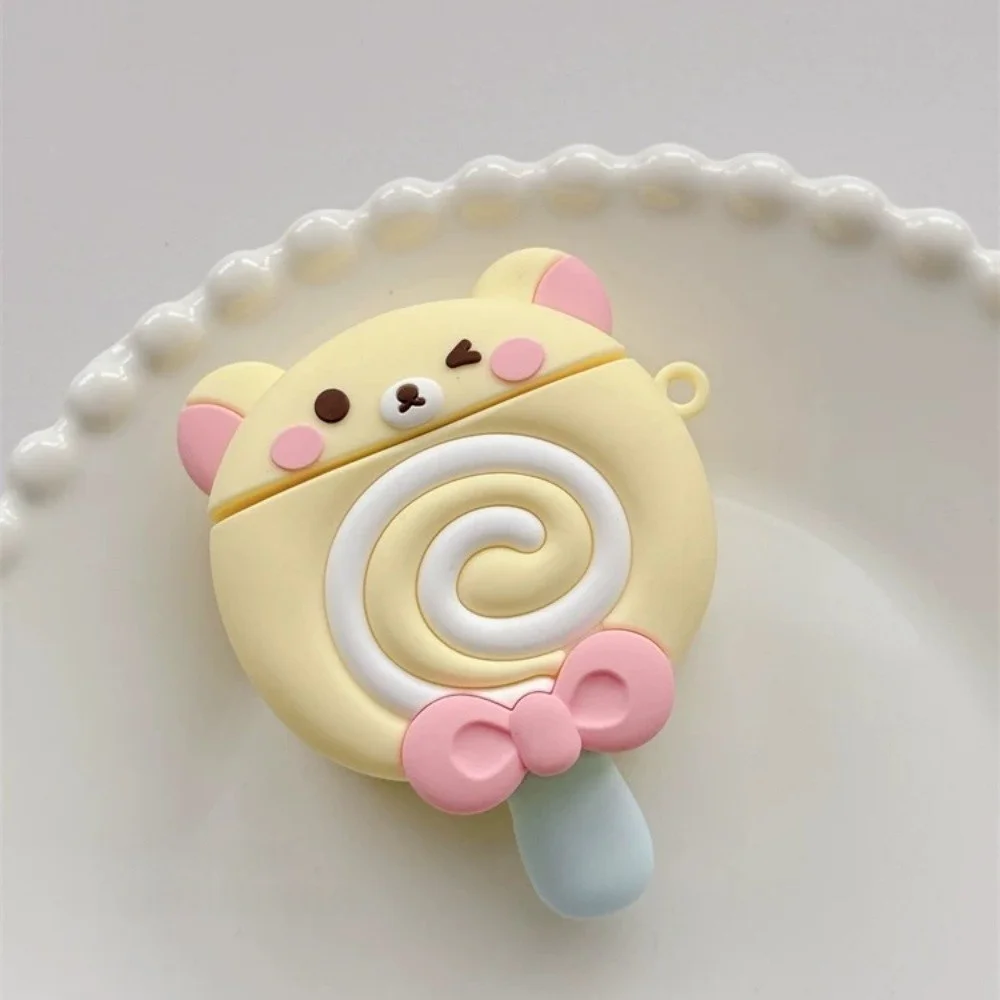 Cute Bear Lollipop Protective Case for Airpods