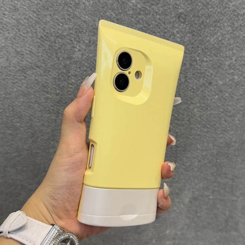 3D Facial BB Cream Shape Case For iPhone