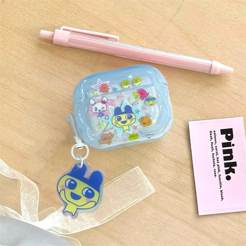 Silicone Cartoon Headphone Case with Pendant