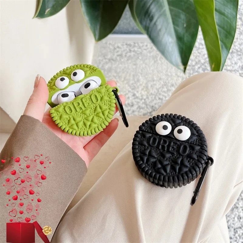 Cute Cookie Earbud Protector For Airpods