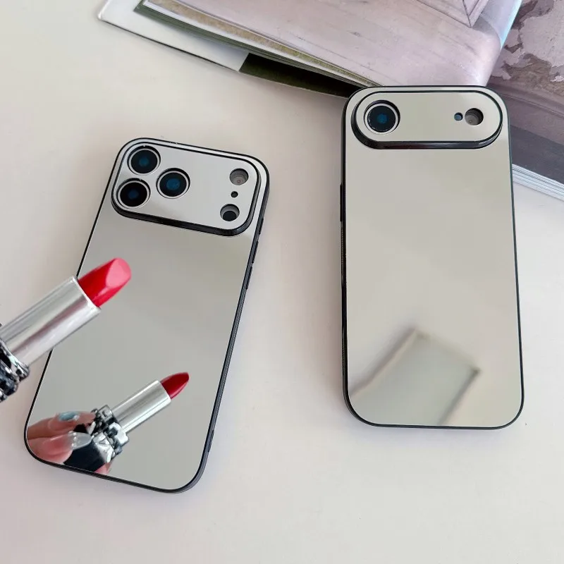 Luxury Make Up Mirror Phone Case For iPhone