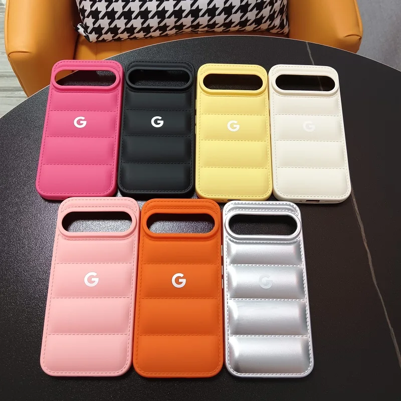 Silicone Down Jacket Phone Case For Google