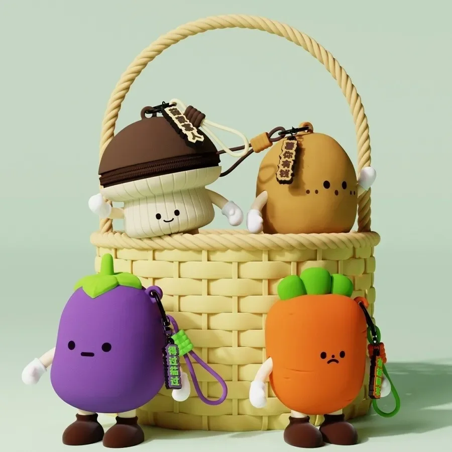 Vegetable Bluetooth Wireless Earphone Case for Air Pods