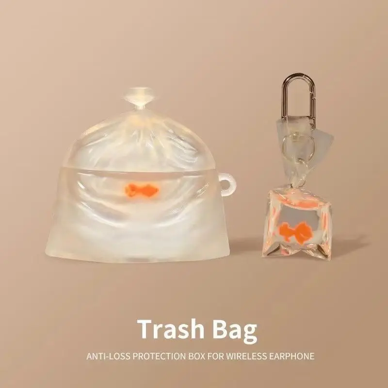 Goldfish-Shaped AirPods 4 Protective Case