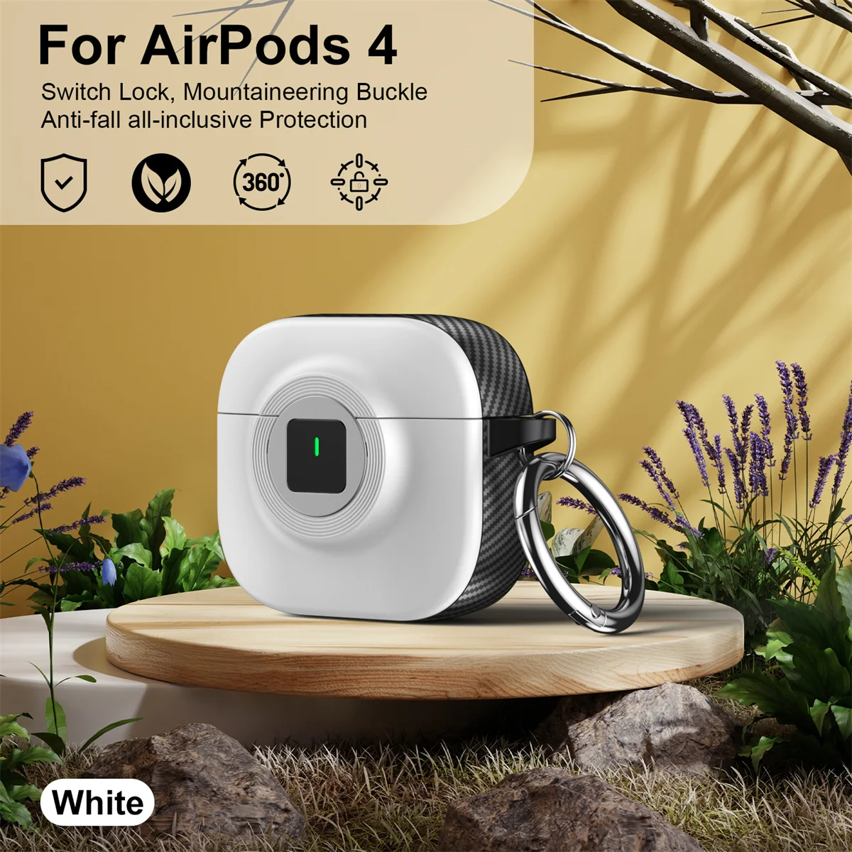 Mini Airpods 4th Gen Case With Lock