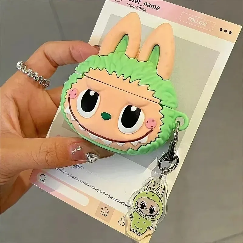 3D Cute Cartoon Silicone Earphone Protective Case - Image 3