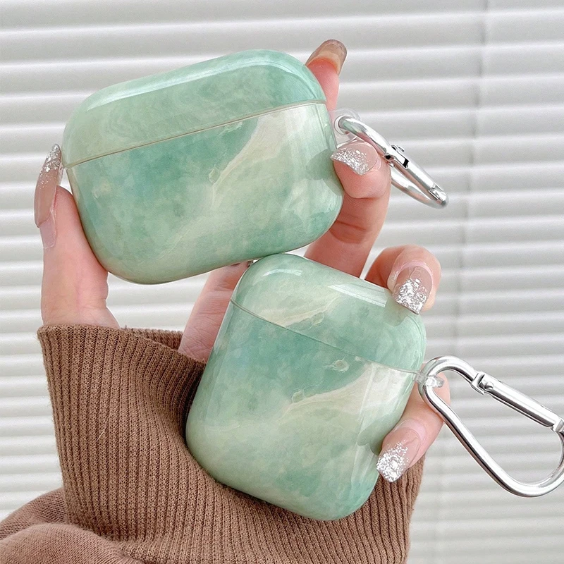 Wireless Light Marble Panting Bluetooth Case for AirPod