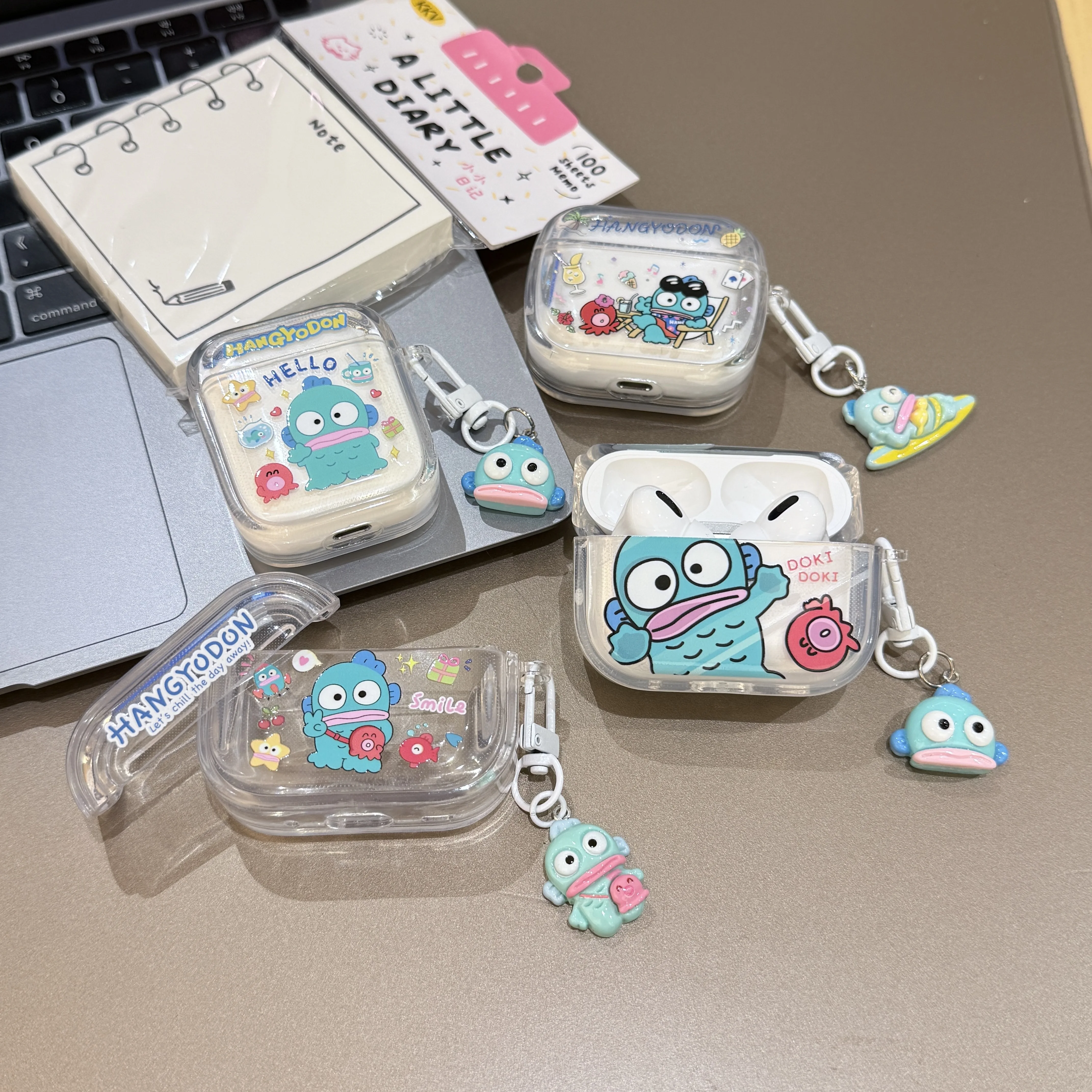 Glossy Anti-drop Novelty Funny Headphone Case