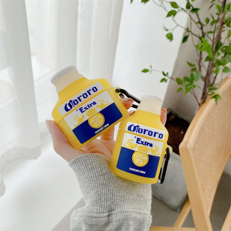 3D Beer Earphone Case for AirPods