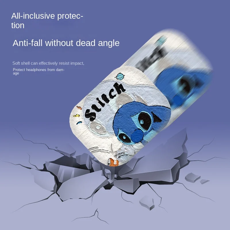 Frosted Stitch Headphone Cover For Airpods - Image 5