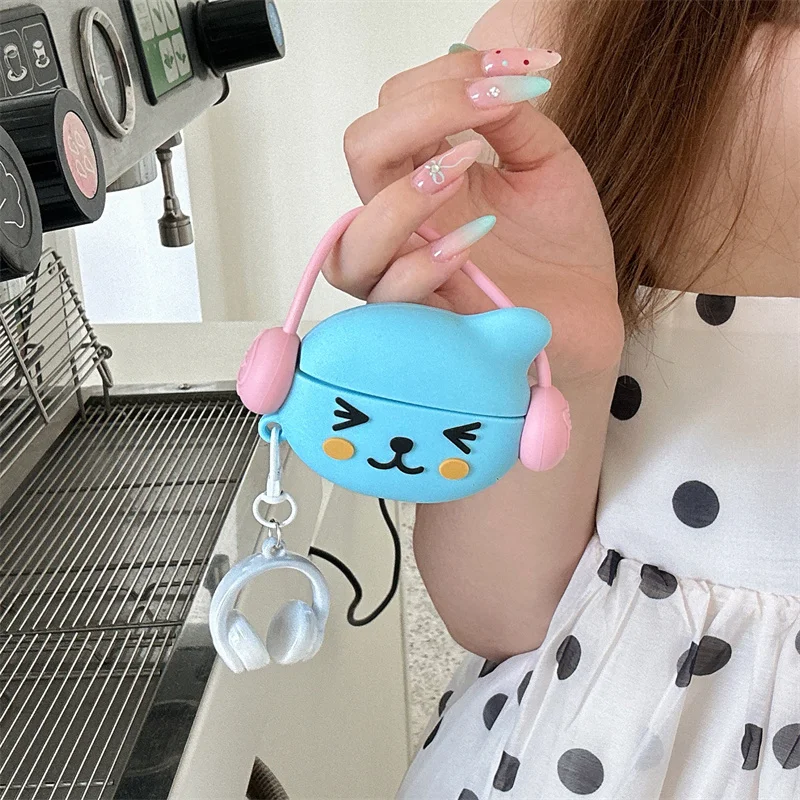 Cute Water Drops Headphone Cover For Airpods