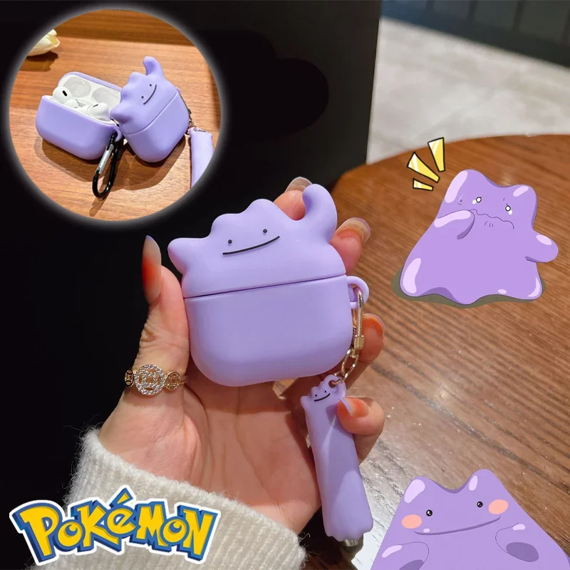 Pokemon Ditto Anime Case for Airpods