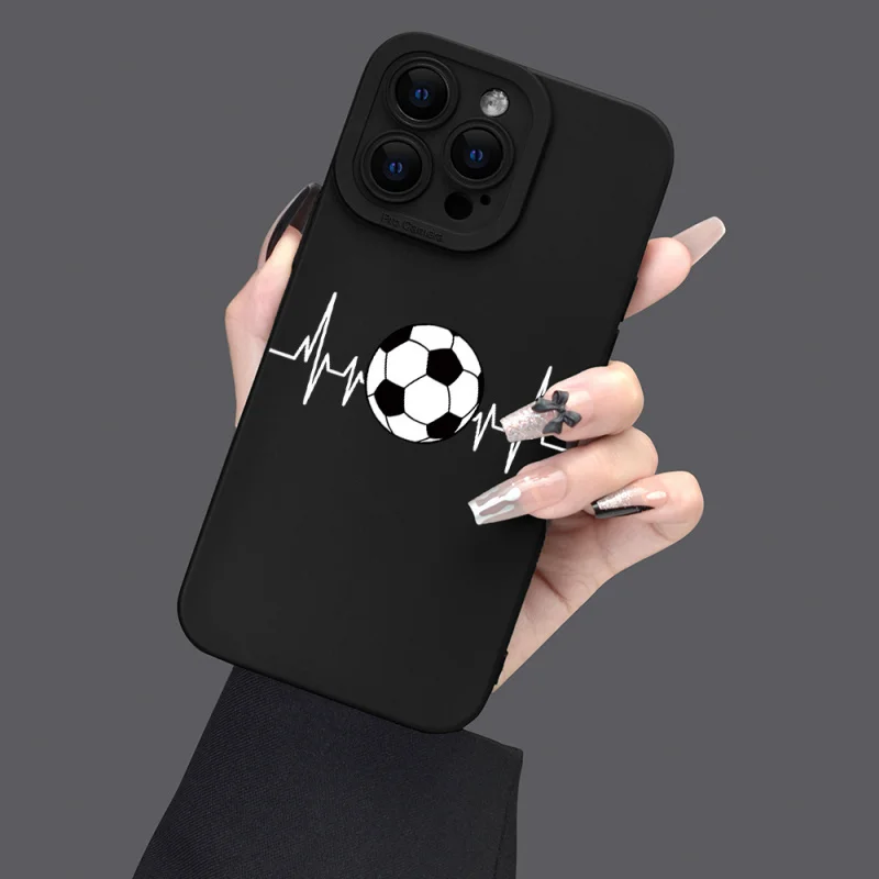Football Pattern Graphic Phone Case