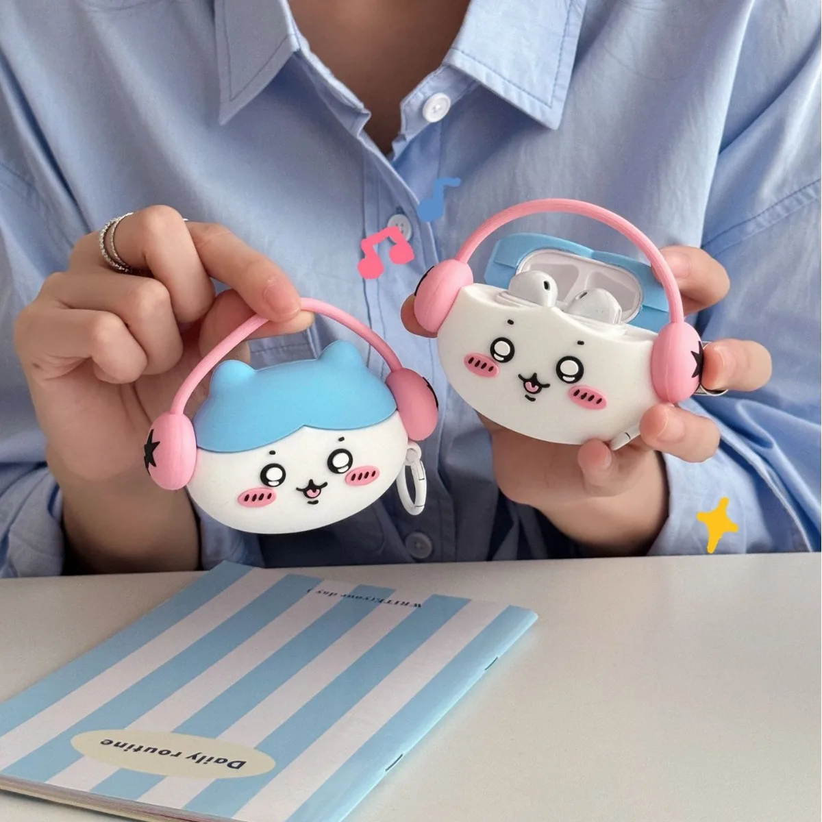 Chiikawa Protective Earphone Silicone Cover For Airpods - Image 3