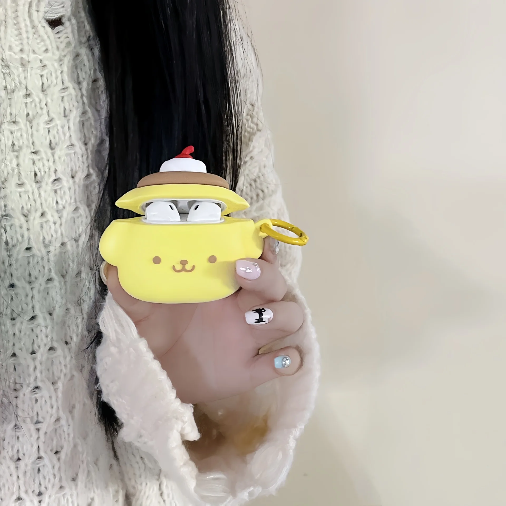 3D Pompompurin Dog Protective Case For Airpods