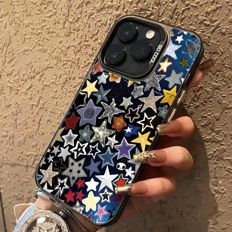 Anti-drop Star Pattern Matte Phone Case - Image 6