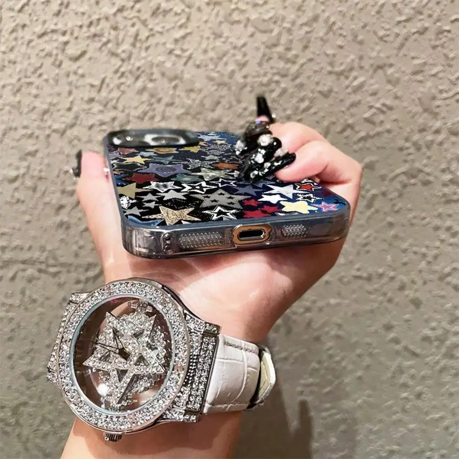 Anti-drop Star Pattern Matte Phone Case - Image 5