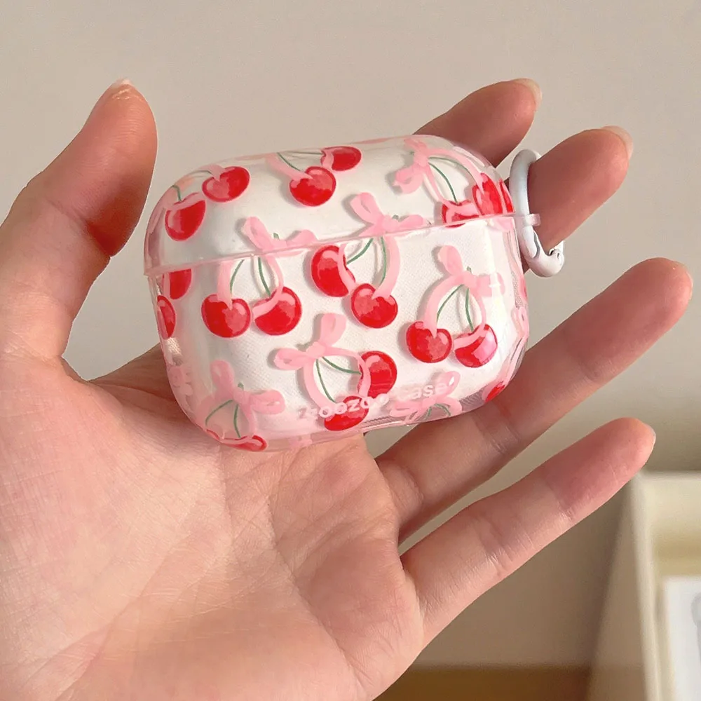 Cute Cherry Earphone Cases For Airpods