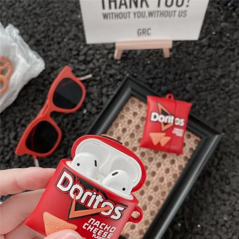 Funny Cheese Doritos Food For Airpods