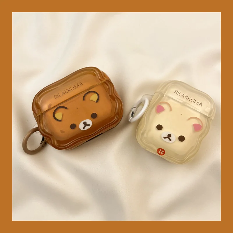Cute Cartoon Bear AirPods Protective Case