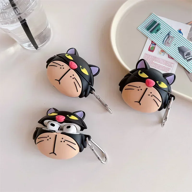 Cat Silicone Earbuds Charging Box For AirPods