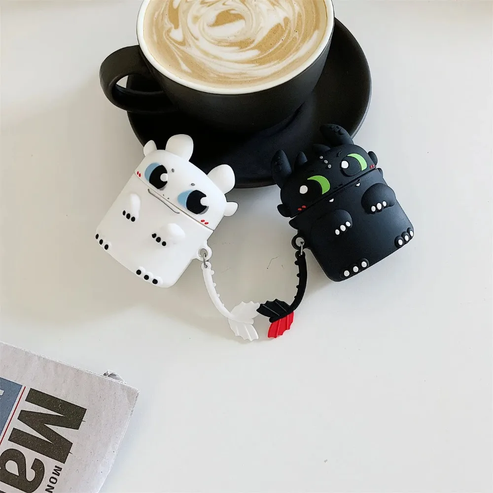 Cartoon Dragon Earbuds Charging Case for AirPods