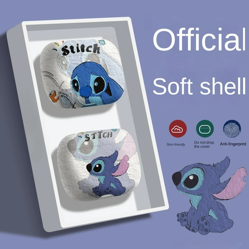 Frosted Stitch Headphone Cover For Airpods - Image 2