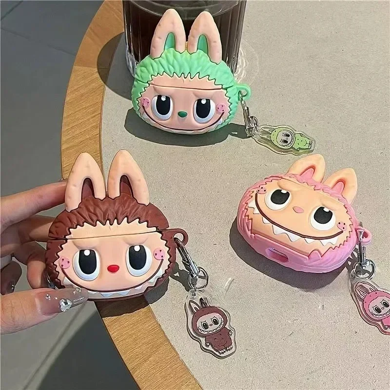 3D Cute Cartoon Silicone Earphone Protective Case