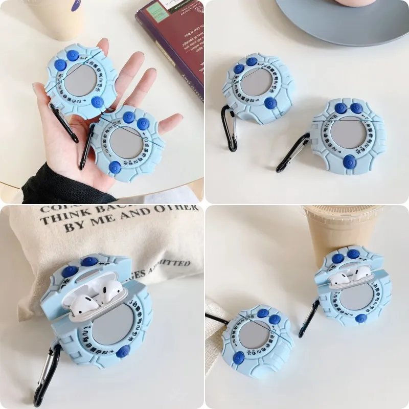 Silicone 3D Shockproof Protective Earphone Case