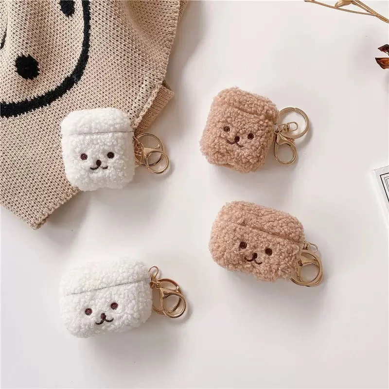 Cute Silicone Teddy Case For Airpods