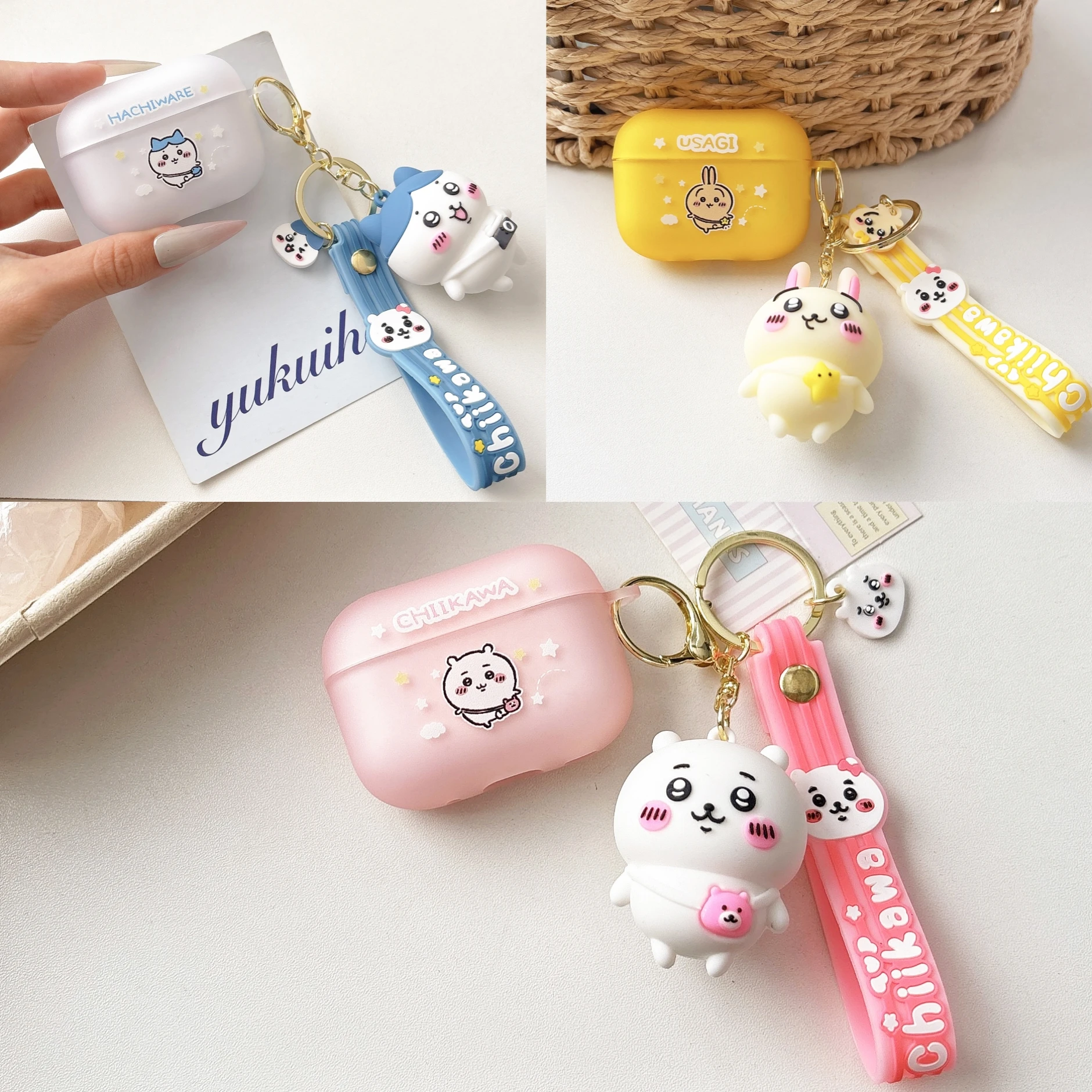 Cartoon Cute Little Pendant Airpods Case