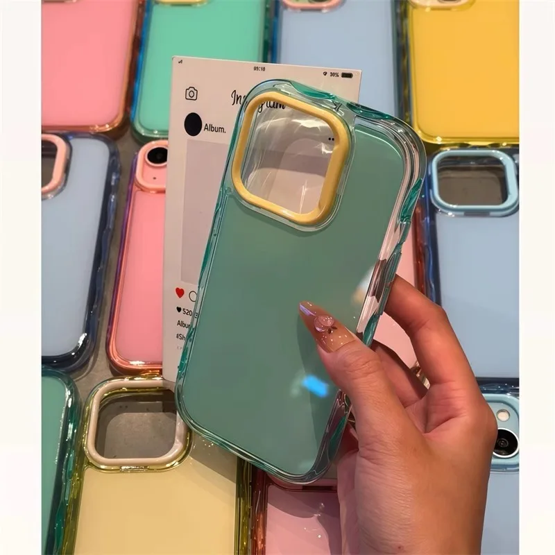 Jelly Candy Color Contrast Case for iPhone - Image 2