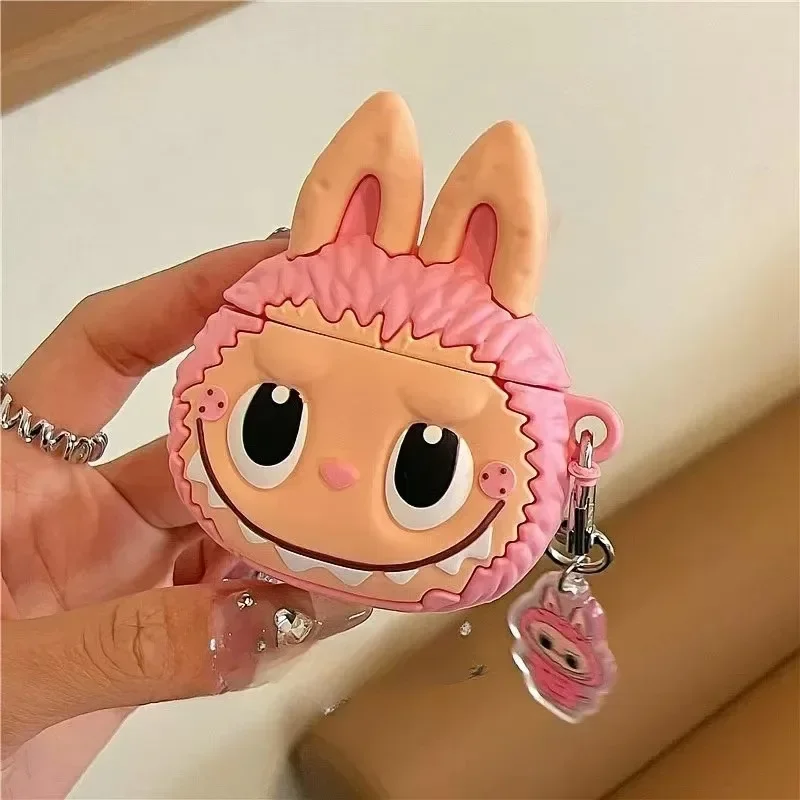 3D Cute Cartoon Silicone Earphone Protective Case - Image 4