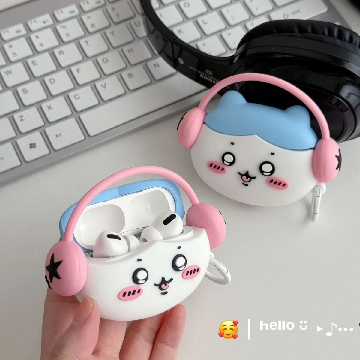 Chiikawa Protective Earphone Silicone Cover For Airpods