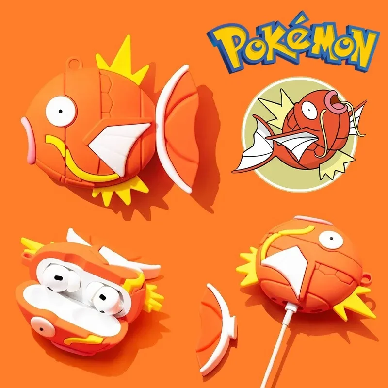 3D Magikarp Silicone Pokemon Case for AirPods