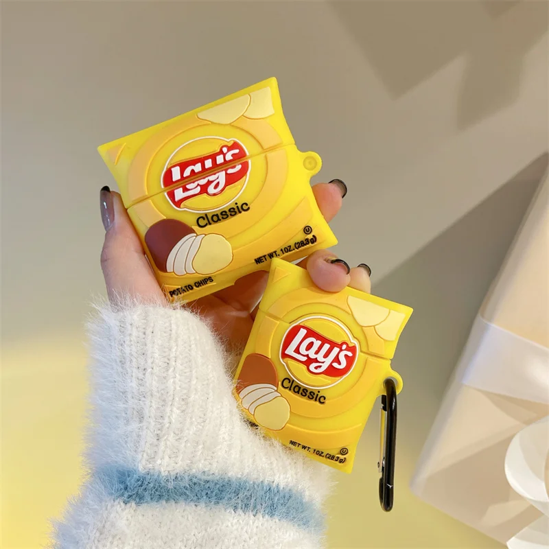 3D Potato Chips Earphone Case for AirPods