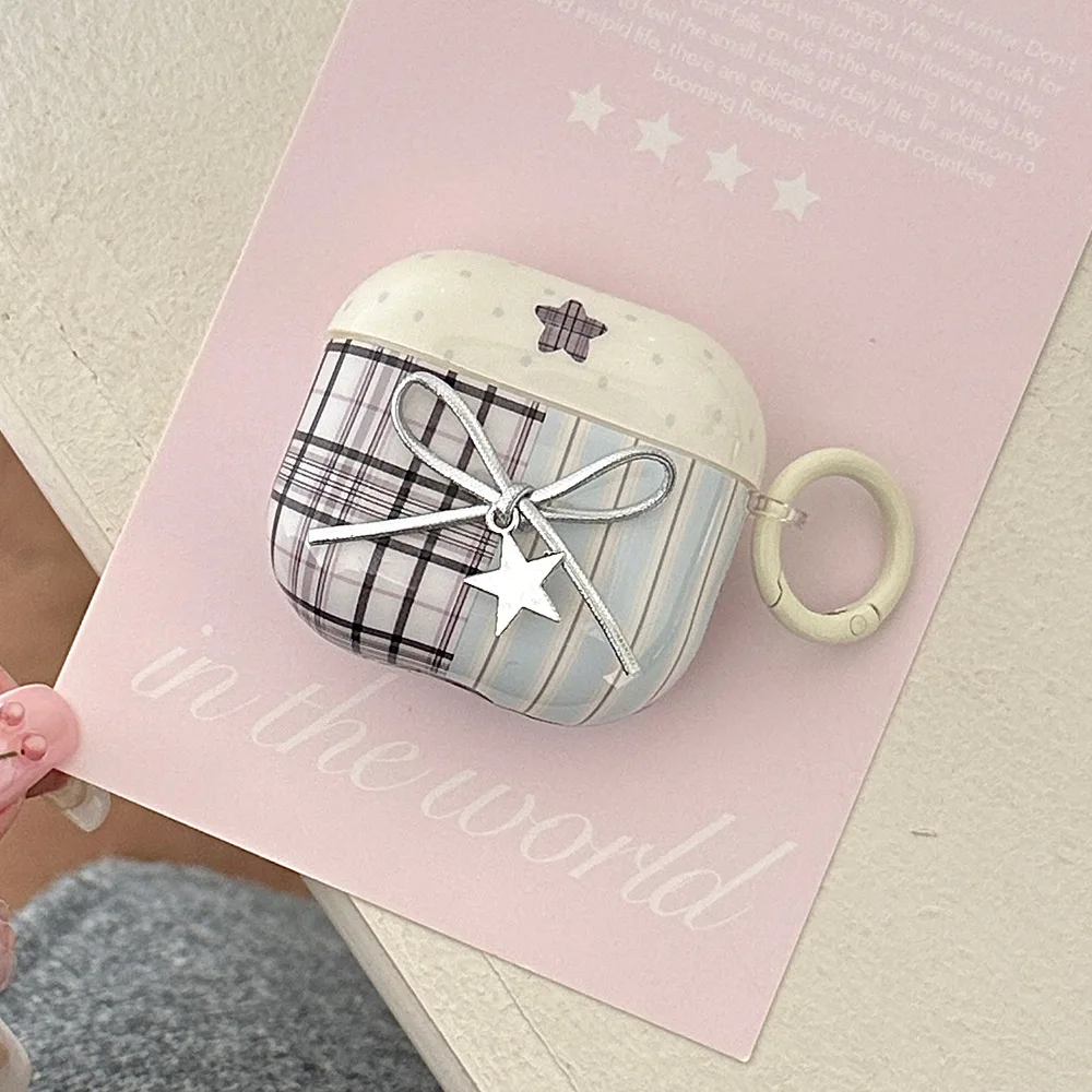 Silicone Ribbon DIY Bow Case for AirPods