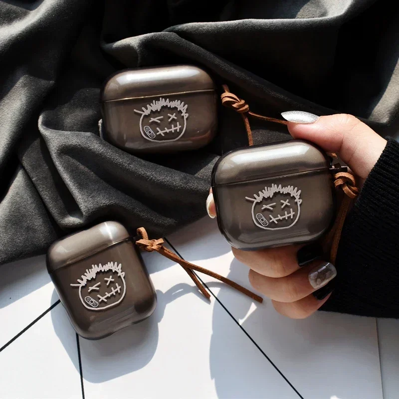 Travis Translucent Protective Shell Cover For AirPods