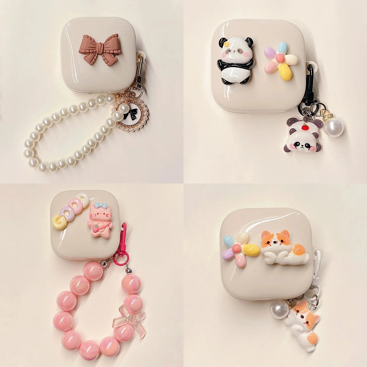 Cartoon TPU Panda Case for Redmi Buds