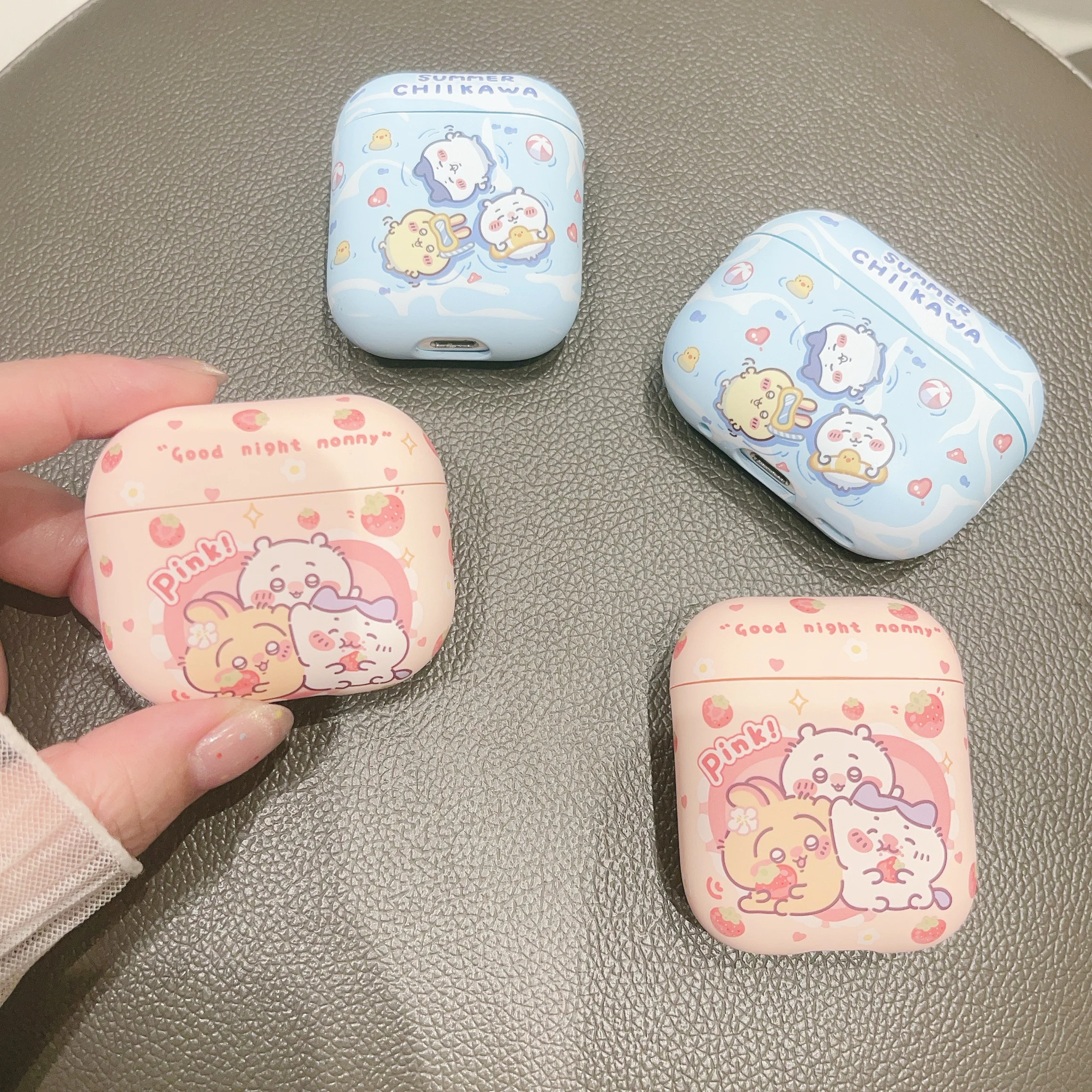 Strawberry And Swimming Headphone Case for Airpods