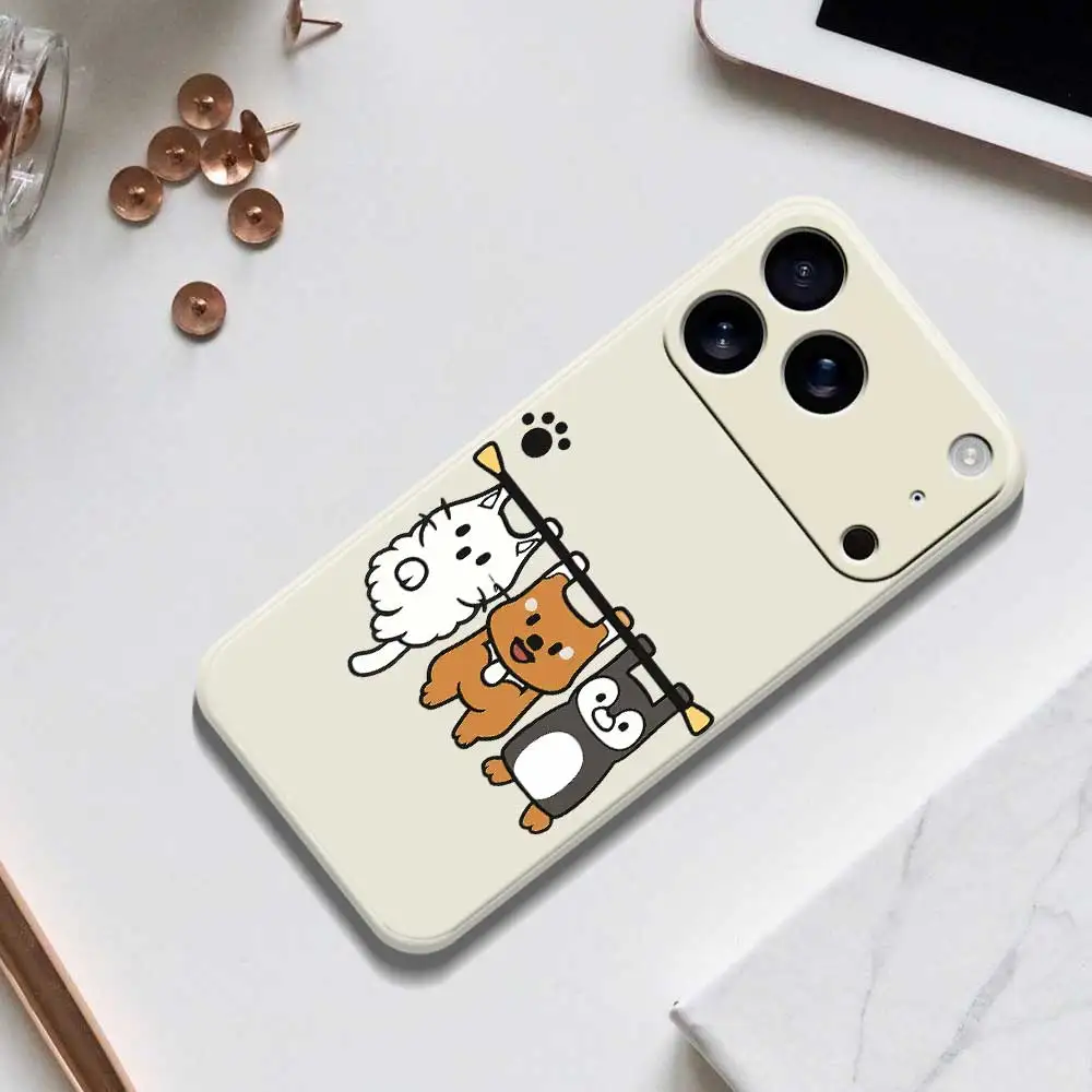 Cute Pet Pattern Phone Case For iPhone