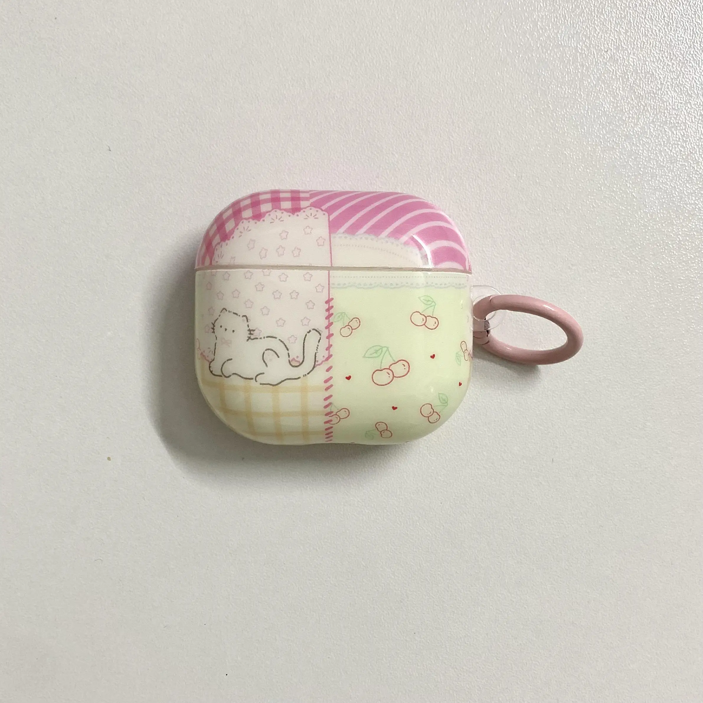 Spliced Plaid Cat for Airpods