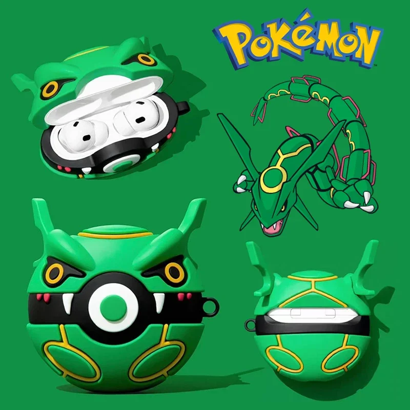 3D Rayquaza Pokemon Case for AirPods