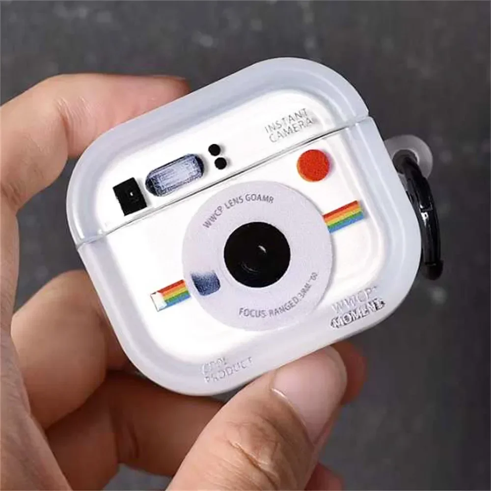 Creative Cute Cartoon Camera Pattern For Airpods